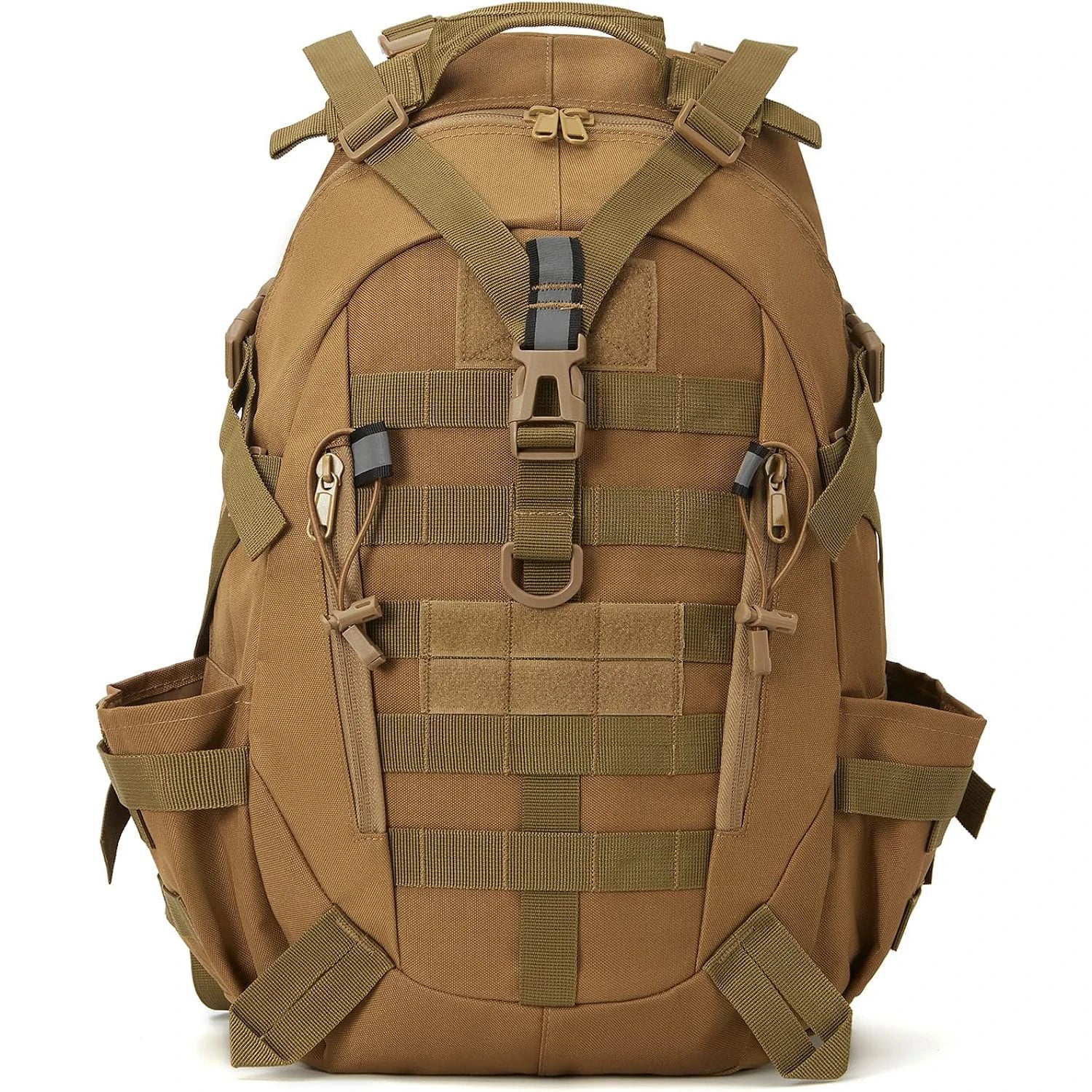 40L Tactical Backpack for Men Camping Hiking Backpacks Reflective Outdoor Travel Bags Survival Molle Climbing Rucksack Bag - Smarsty