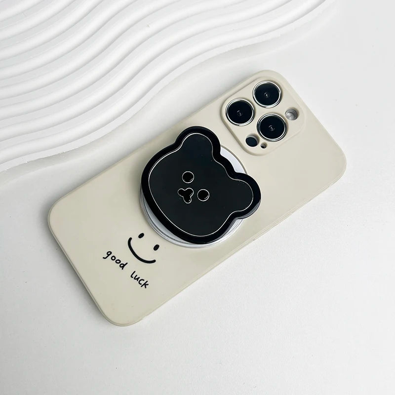 Bear Mirror Magnetic MagSafe Phone Grip With Expanding Stand - Smarsty