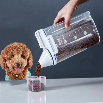 Moisture-Proof Plastic Pet Food Storage Container - Smarsty
