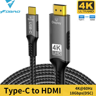 USB C to HDMI Cable 8K Excellence for MacBook and iPad - Smarsty