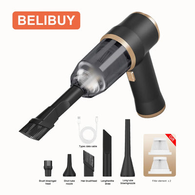 Wireless Car Vacuum Cleaner for Cleaning Bedroom Carpets Portable High Power Function Home Appliance Cleaning Machine - Smarsty
