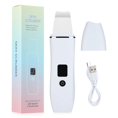 Ultrasonic Skin Scrubber Deep Cleansing Blackhead Remover - Smarsty