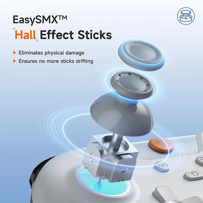 EasySMX X05 Wireless Gaming Controller with RGB Lights - Smarsty