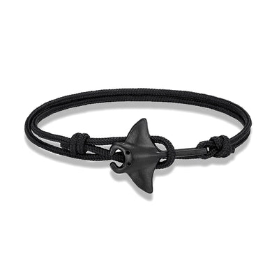 Adjustable Ocean Animals Manta Ray Paracord Bracelet - Smarsty