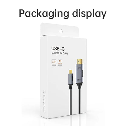 Type C to HDMI Adapter Cable 4K 60Hz for MacBook - Smarsty