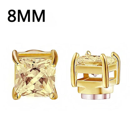 Crystal Strong Magnetic Clip Earrings Non Piercing - Smarsty