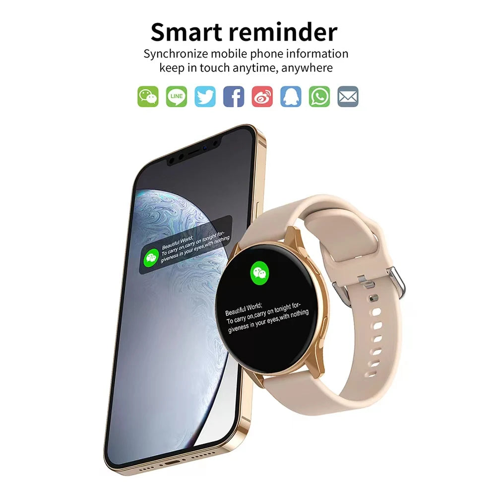 Women Bluetooth Smart Watch with Heart Rate Monitoring - Smarsty