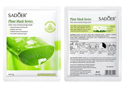 Natural Plant Face Masks for Deep Hydration and Firming - Smarsty