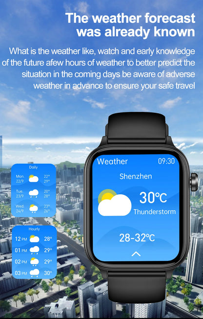 2025 Smart Watch with ECG PPG Health Monitoring - Smarsty