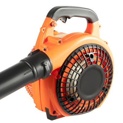 Gas Leaf Blower 25.4CC 2-Stroke 4.59ft³/h Commercial Handheld Gas Leaf Blower Grass Lawn Yard Dust Blowing Cleaning Tool - Smarsty