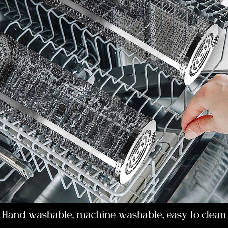 Stainless Steel BBQ Basket for Easy Grilling - Smarsty