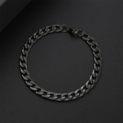 Men's Stainless Steel Cross Pendant Jewelry Set - Smarsty