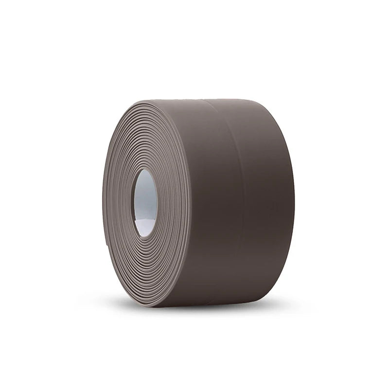 3.2M Bath Caulk Tape Self Adhesive PVC Oil-Proof Kitchen Sink Edge Corner Wall Sticker Waterproof Toilet Sealing Strip Tape - Smarsty