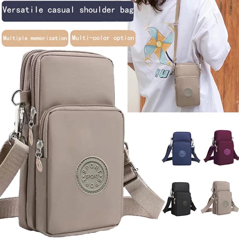 Unisex Mini Crossbody Phone Bag For Sports Travel All Day - Smarsty