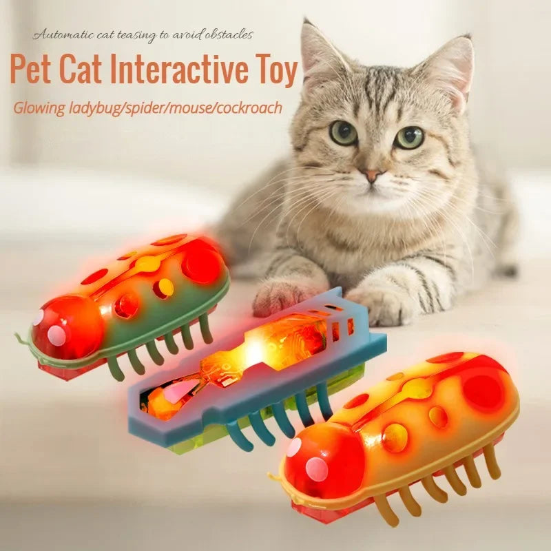 Interactive Electric Bug Cat Toy for Engaging Play - Smarsty