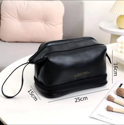 Large Capacity Travel Cosmetic Case With Portable Design - Smarsty