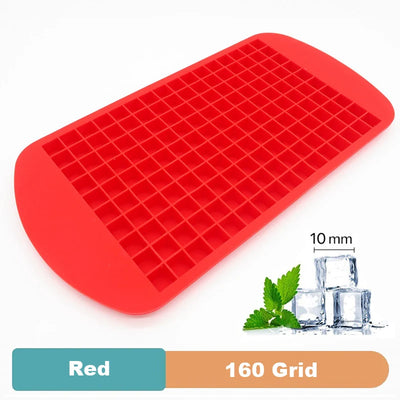 4/6/8/15/160 Grid Big Ice Tray Mold Giant Jumbo Large Food Grade Silicone Ice Cube Square Tray Mold DIY Ice Maker Ice Cube Tray - Smarsty
