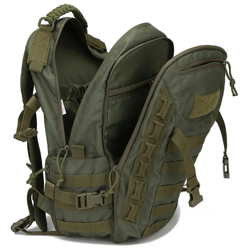 35L Tactical Backpack Outdoor Camping Hunting Sports Bag Soft Back Large Capacity Backpack - Smarsty
