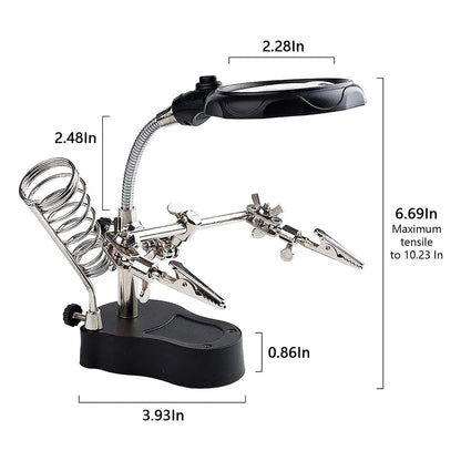 High Definition Welding Magnifier with LED Light - Smarsty