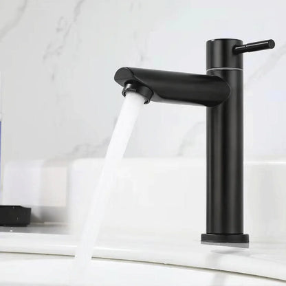 Stainless Steel Single Cold Bathroom Faucet Durable Design - Smarsty