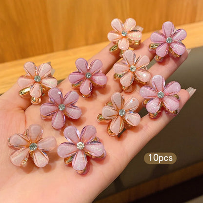 Fashionable Alloy Rhinestone Hair Clips for Women - Smarsty