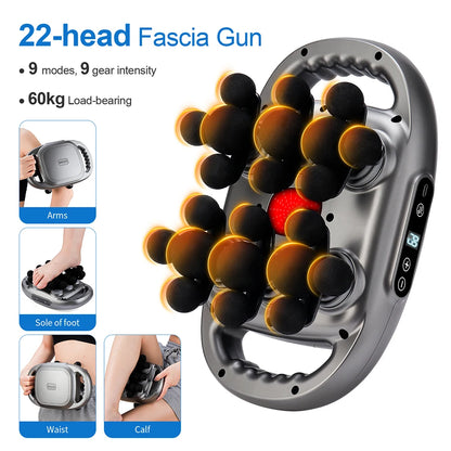 High-Frequency Vibration Body Massage Gun for Muscle Relief - Smarsty