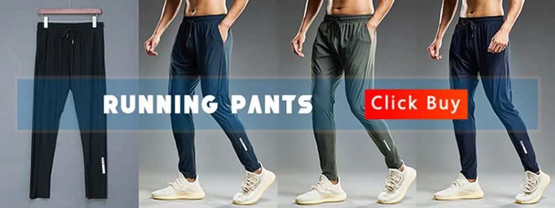 Men Sport Pants Running Pants With Zipper Pockets Soccer Training Jogging Sports Trousers Fitness Football Leggings Sweatpants - Smarsty