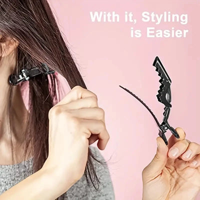 Durable Nonslip Alligator Hair Clips Set for Styling - Smarsty
