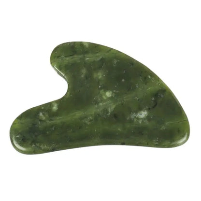 Helu Jade Gua Sha Tool Xiuyan Jade Heart-shape Massager Neck Massage Guasha Beauty Product Skin Care health Tool - Smarsty