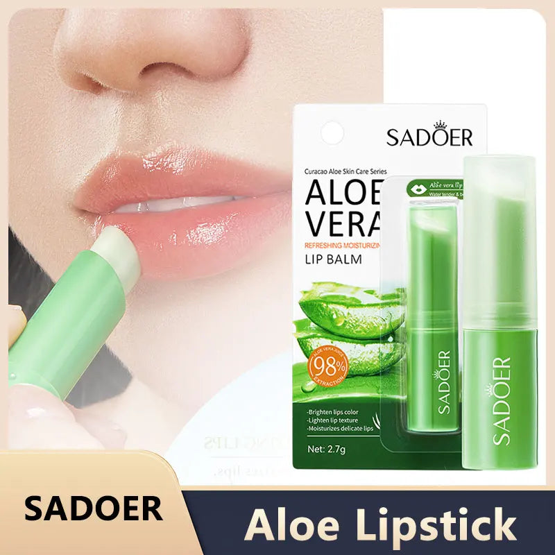 SADOER Aloe Lip Balm for Nourishing and Hydrating Lips - Smarsty