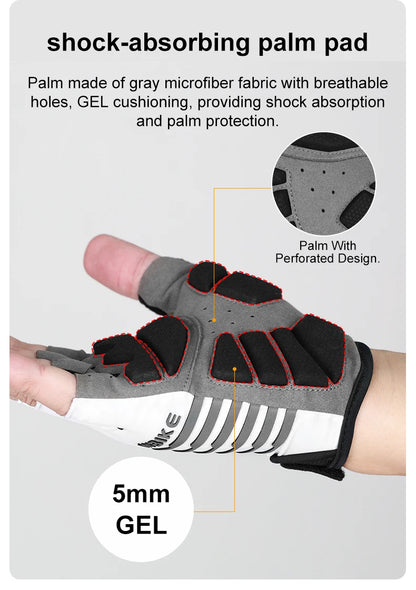 INBIKE Shockproof Gel Cycling Gloves Half Finger - Smarsty