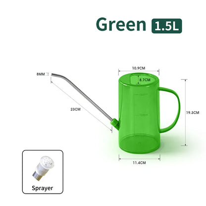 Long Spout Watering Can Set for Indoor and Outdoor Plants - Smarsty
