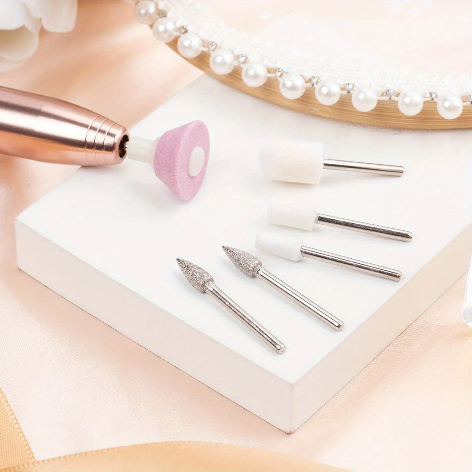 Portable Electric Nail Drill Kit for Manicure and Polishing - Smarsty