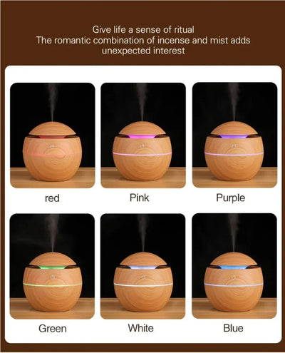 USB Ultrasonic Cool Mist Humidifier for Essential Oils - Smarsty