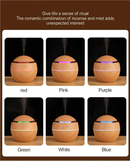USB Ultrasonic Cool Mist Humidifier for Essential Oils - Smarsty