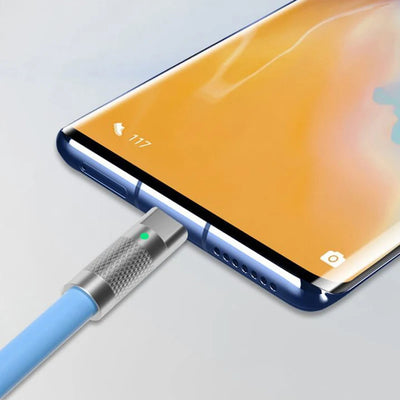 120w 6a Super Fast Charge PD Type C Liquid Silicone Cable Quick Charge 1M 2M Usb Cable Usb C to C Charger Cable - Smarsty