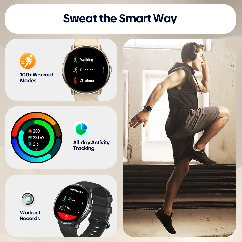 Zeblaze GTR 3 Pro Smart Watch With Voice Calling - Smarsty