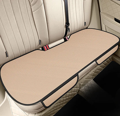Breathable Ice Silk Car Seat Cushion Non-slip and Wear-resistant Solid Color Ice Silk Car Seat Cover, Universal Fit Most Cars