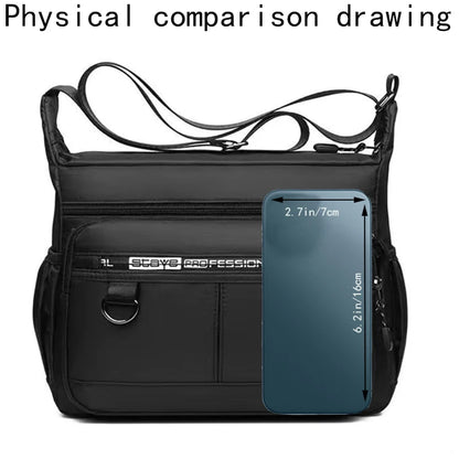 Waterproof Crossbody Bag For Travel And Work Anti Theft - Smarsty