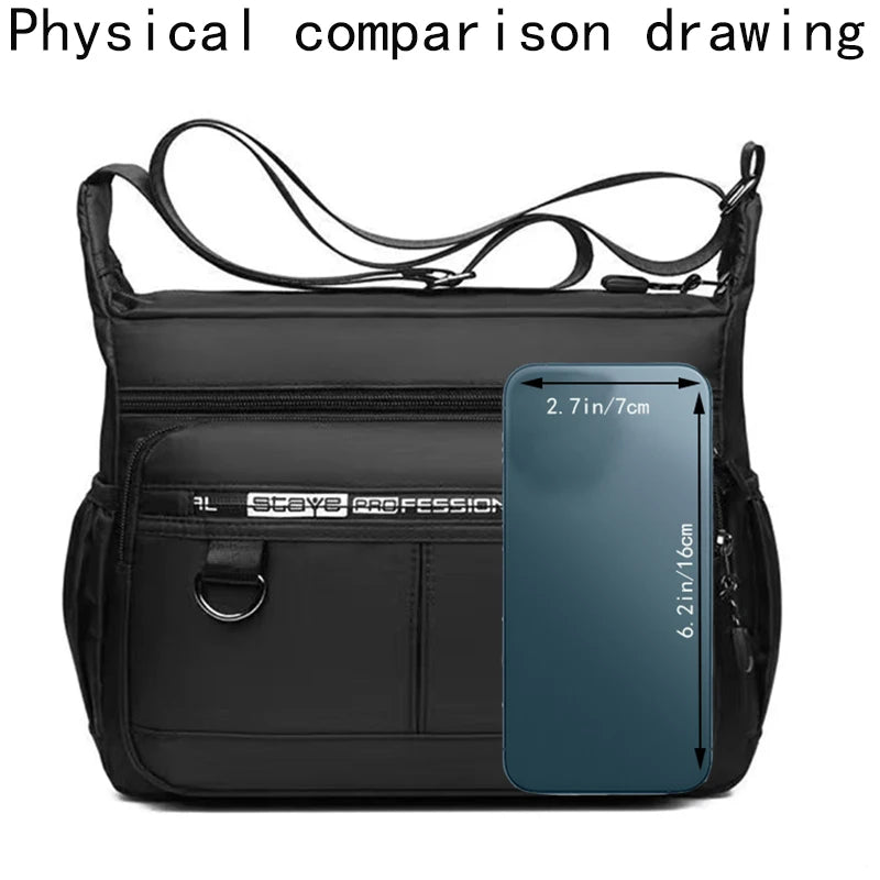 Waterproof Crossbody Bag For Travel And Work Anti Theft - Smarsty