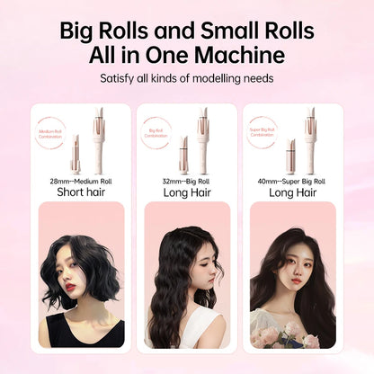 Automatic Hair Curler with 32mm Ceramic Barrel - Smarsty