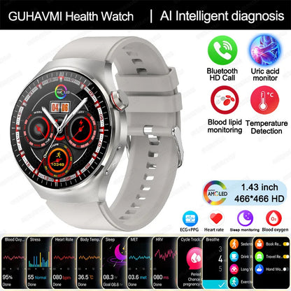 2025 Smart Health Watch with Blood Oxygen and ECG - Smarsty