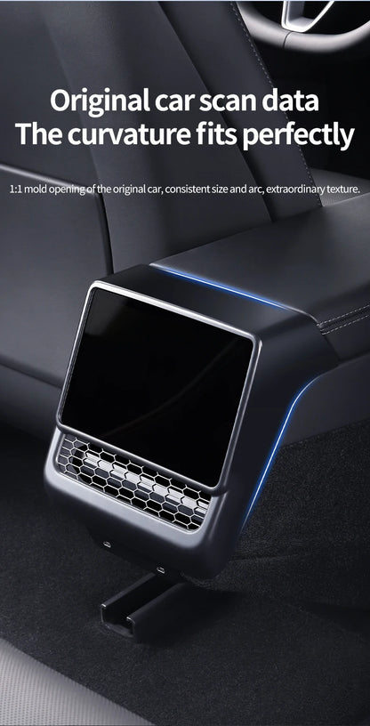 Rear Center Console Air Vent Cover Dust Shield for EV - Smarsty