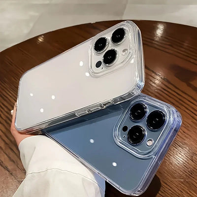 Ultra Thin Clear iPhone Case Shockproof Back Cover - Smarsty