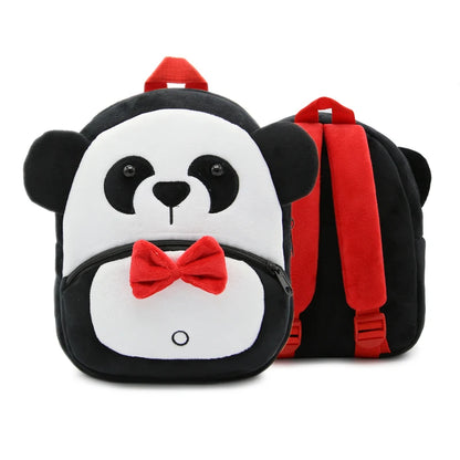 Soft Plush Kids Backpack With Cartoon Animal Design - Smarsty