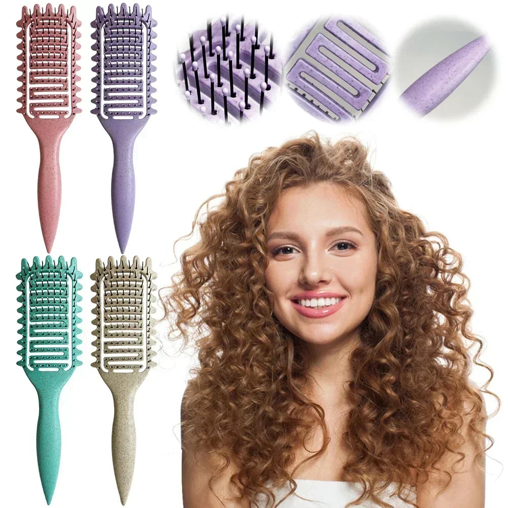 3 in 1 Curl Define Styling Brush for Shaping Curls - Smarsty