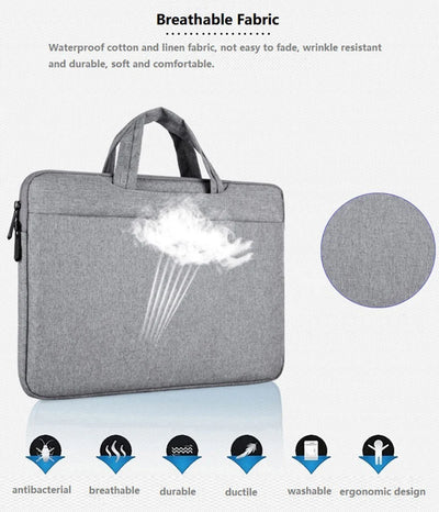 Water Resistant Universal Laptop Sleeve 11 to 15.6 Inch - Smarsty