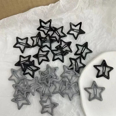 Colorful Kawaii Star Hair Clips for Sweet Girls - Smarsty