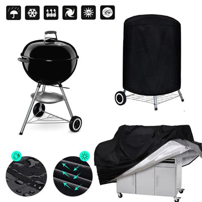 Waterproof BBQ Grill Cover for Outdoor Protection - Smarsty