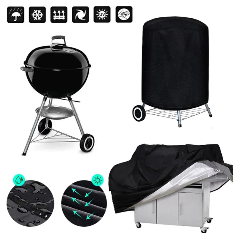 Waterproof BBQ Grill Cover for Outdoor Protection - Smarsty